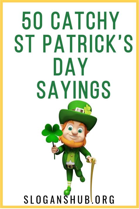 catchy st patrick's day phrases
